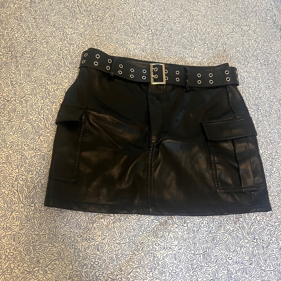 Windsor Dresses & Skirts - Windsor black leather skirt
